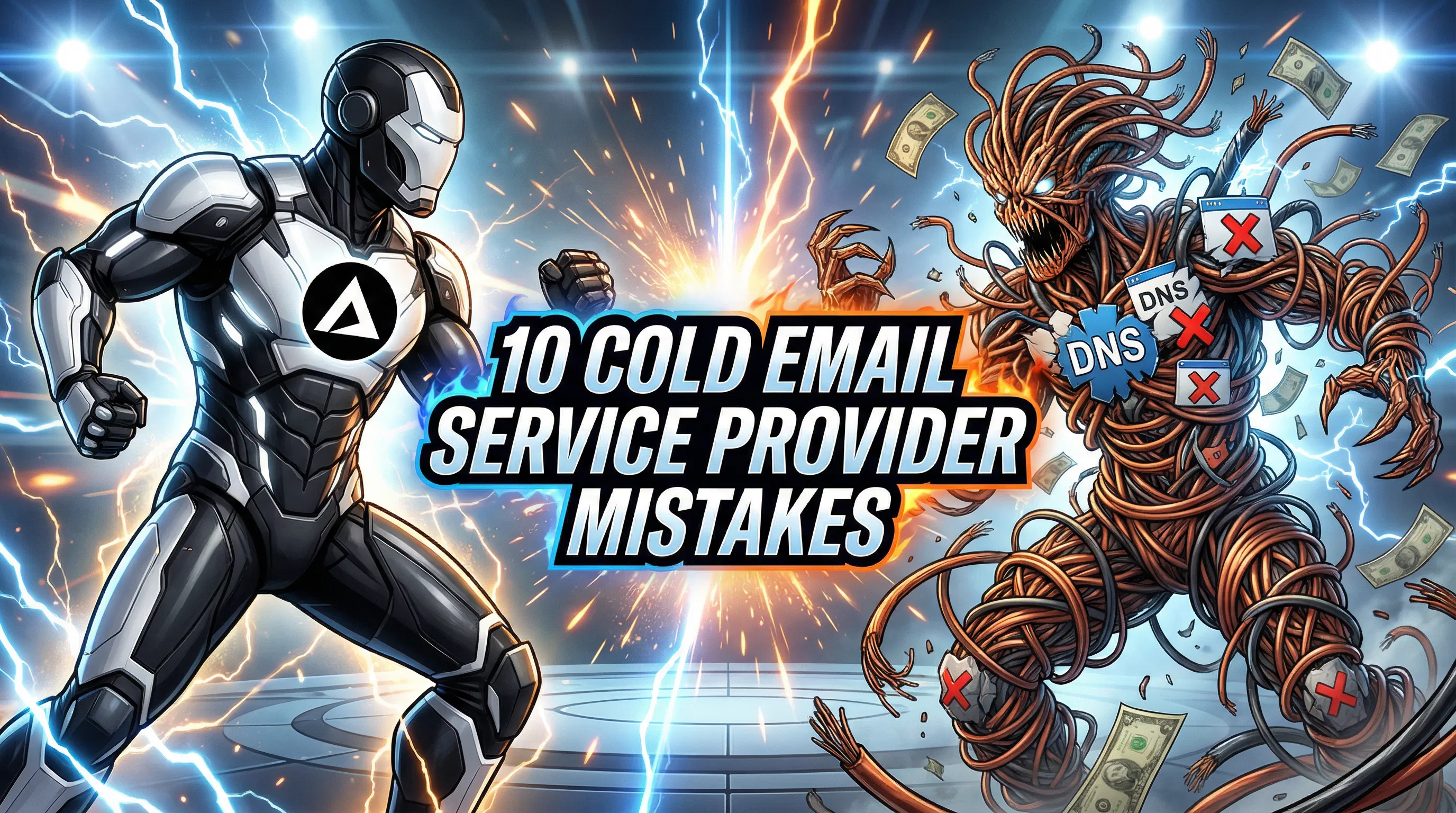 10 Cold Email Service Provider Mistakes That Kill Agency Margins