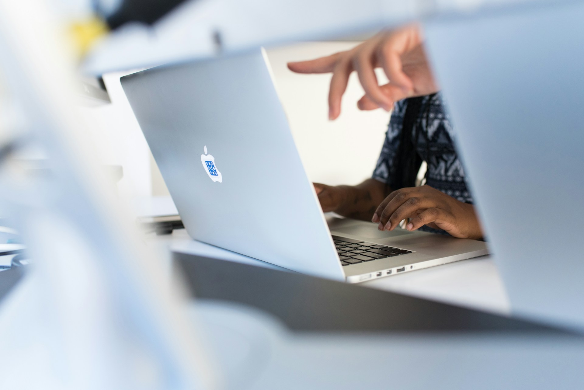 woman with laptop - Email Deliverability Checklist