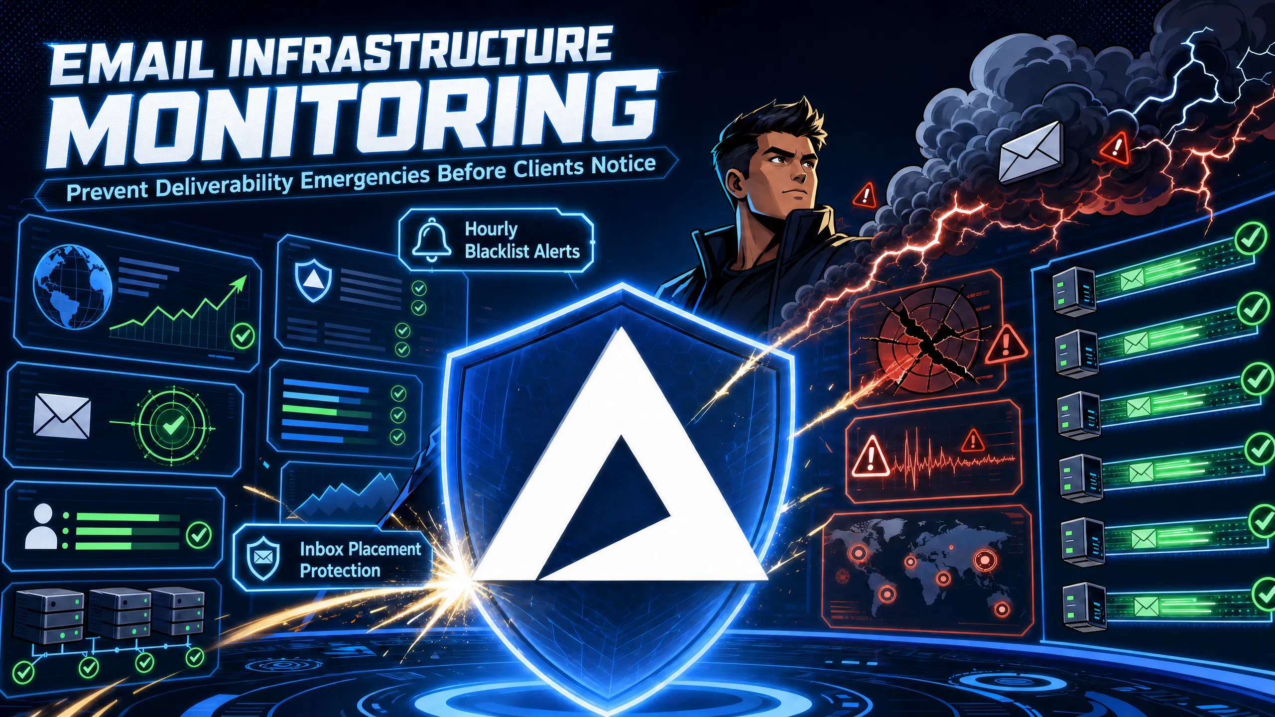 Email infrastructure monitoring & alerts: Preventing deliverability emergencies