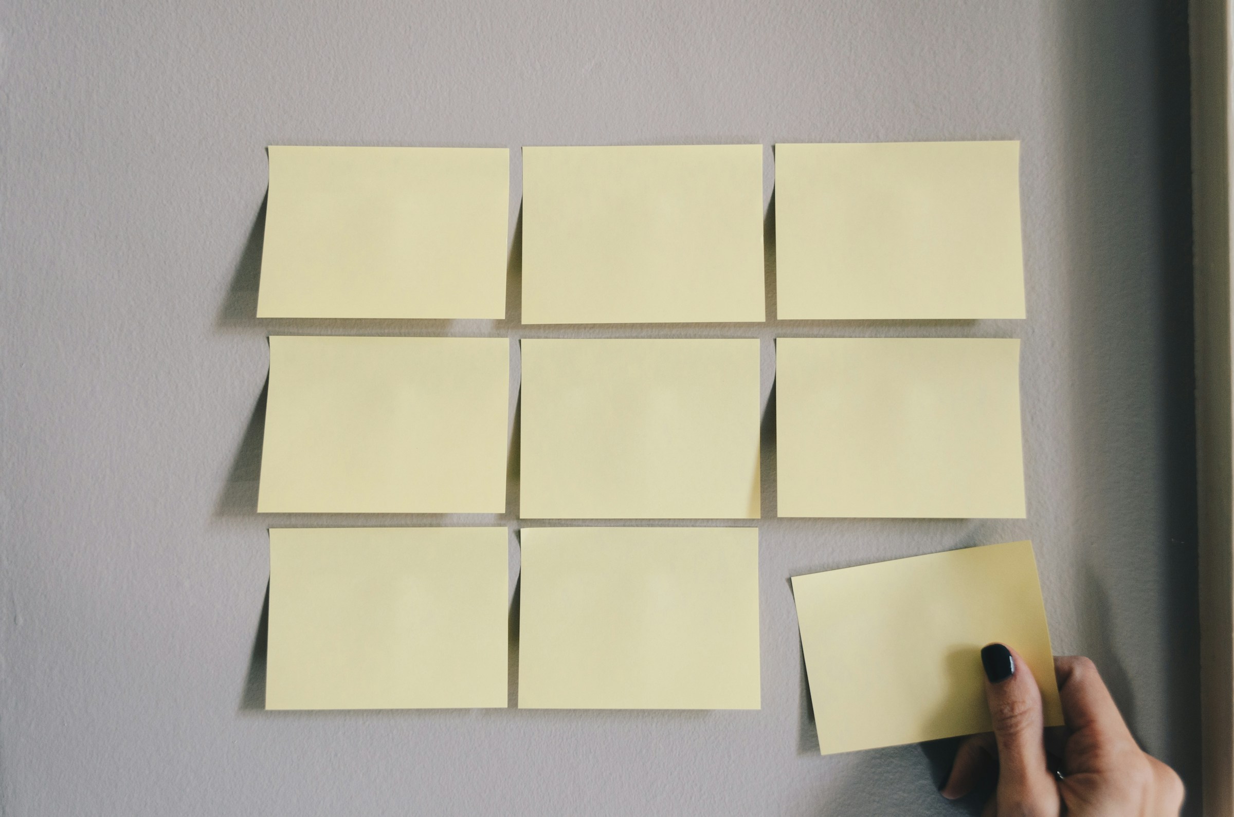 sticky notes for ideas - Email Bounce Rate