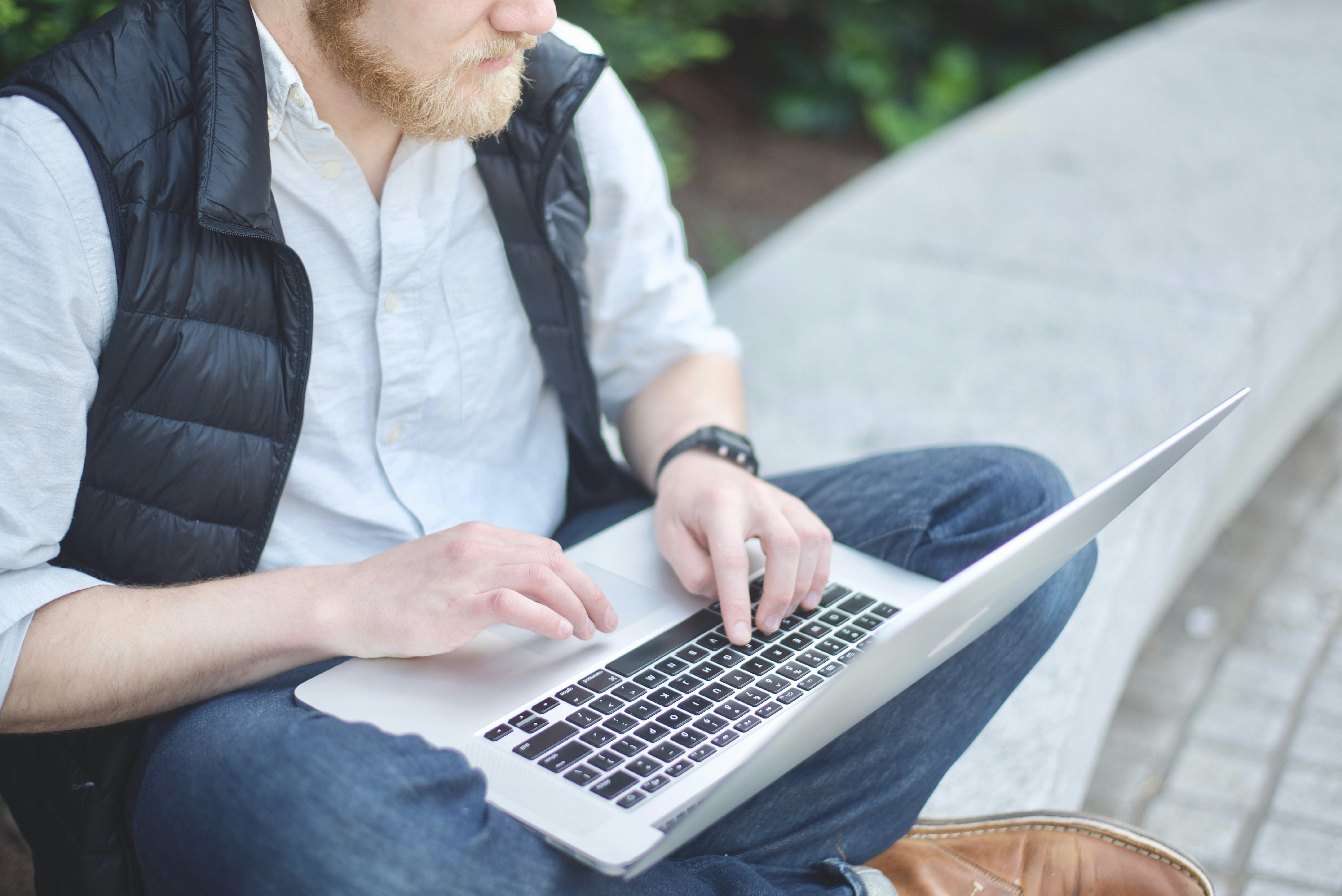 person typing -  Mailscale Alternatives