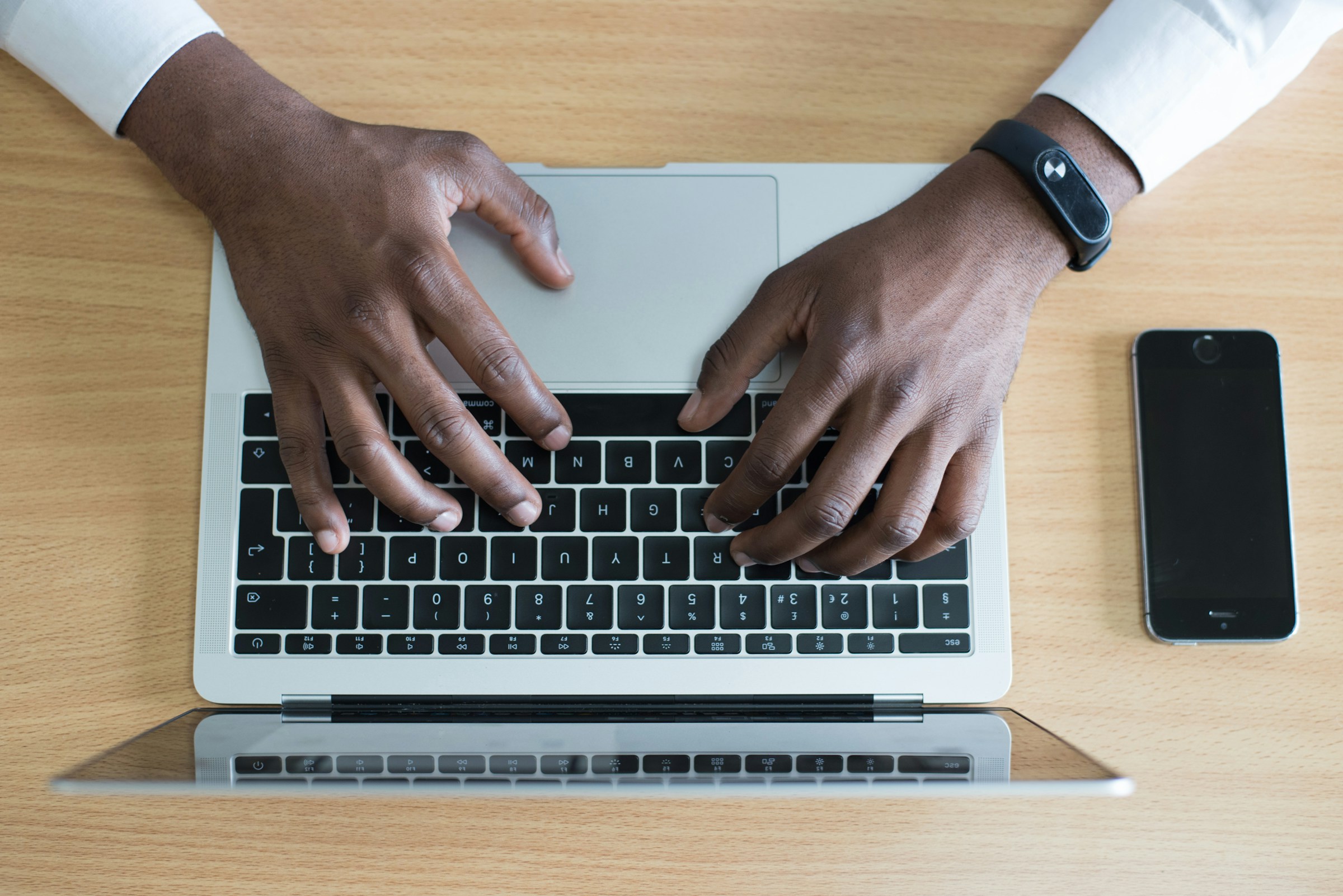 Person Typing on Laptop - Best Cold Email Templates B2B