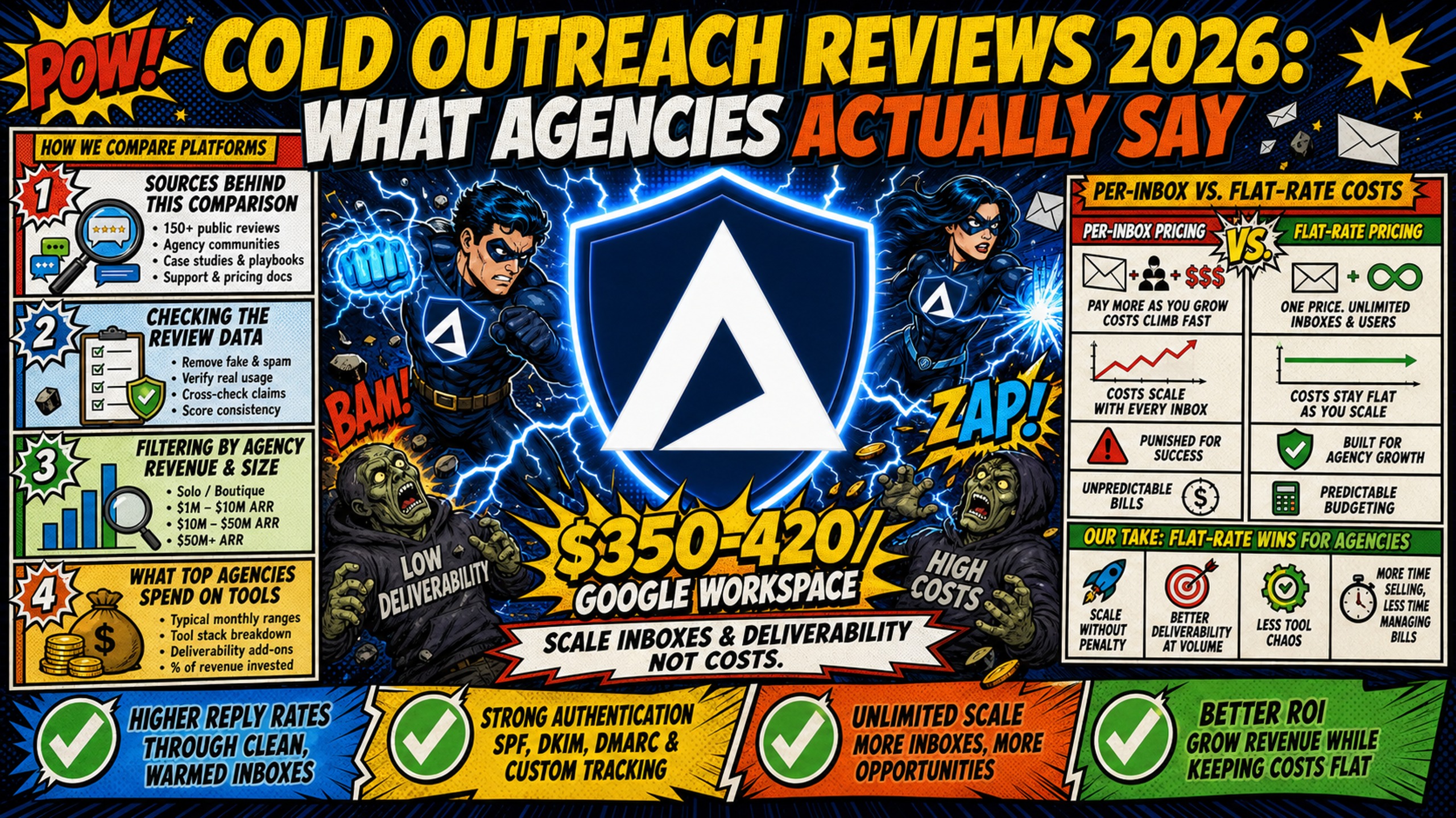 Cold outreach reviews 2026: what agencies actually say
