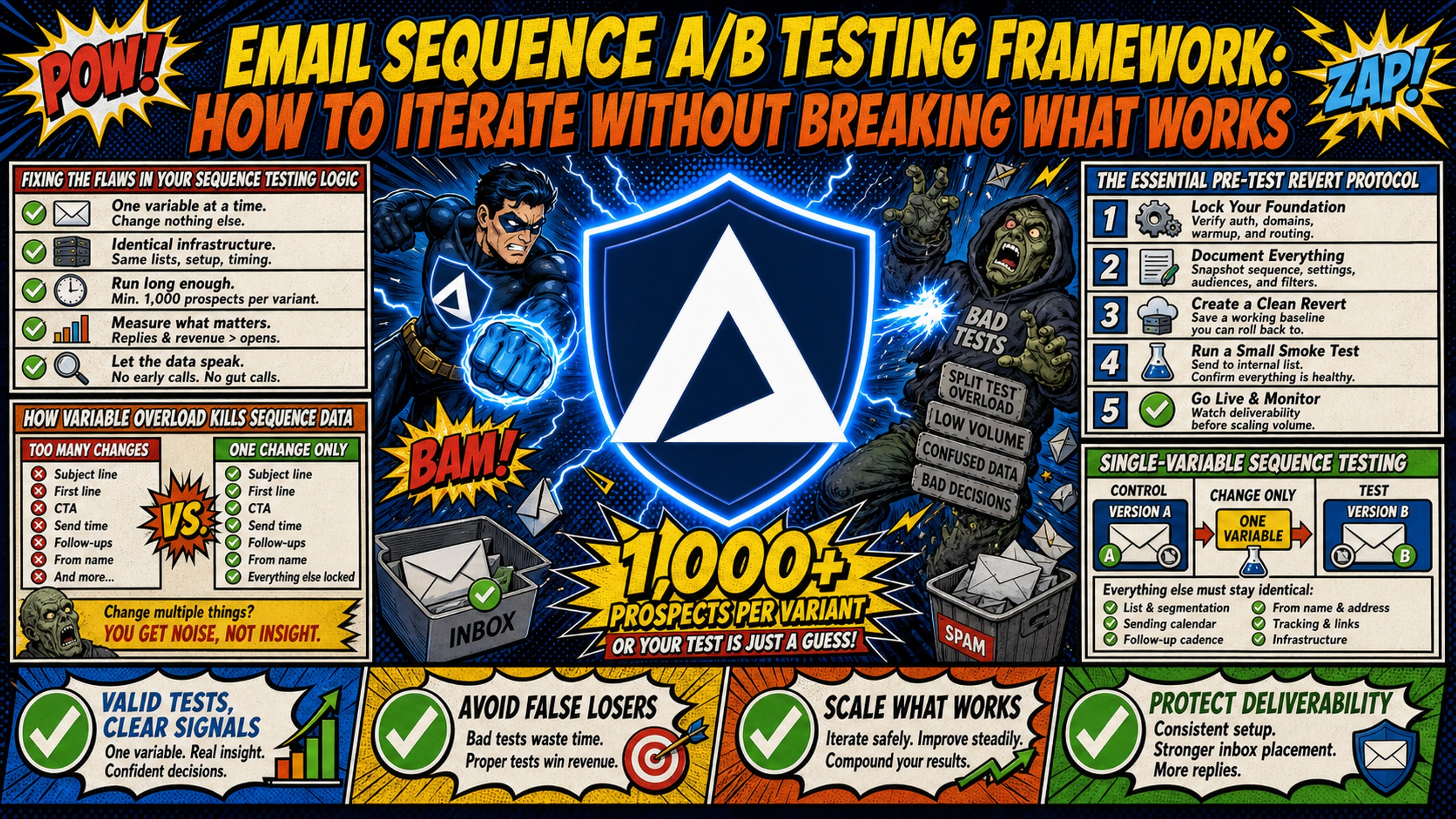 Email Sequence A/B Testing Framework: How to Iterate Without Breaking What Works