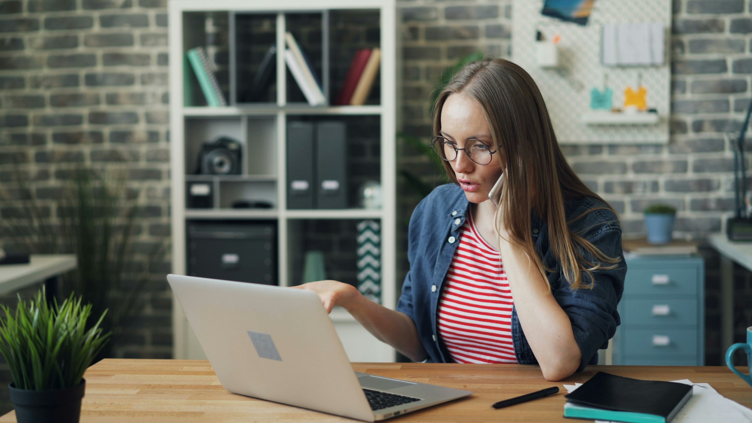 Lady Working - Cold Email Marketing Services