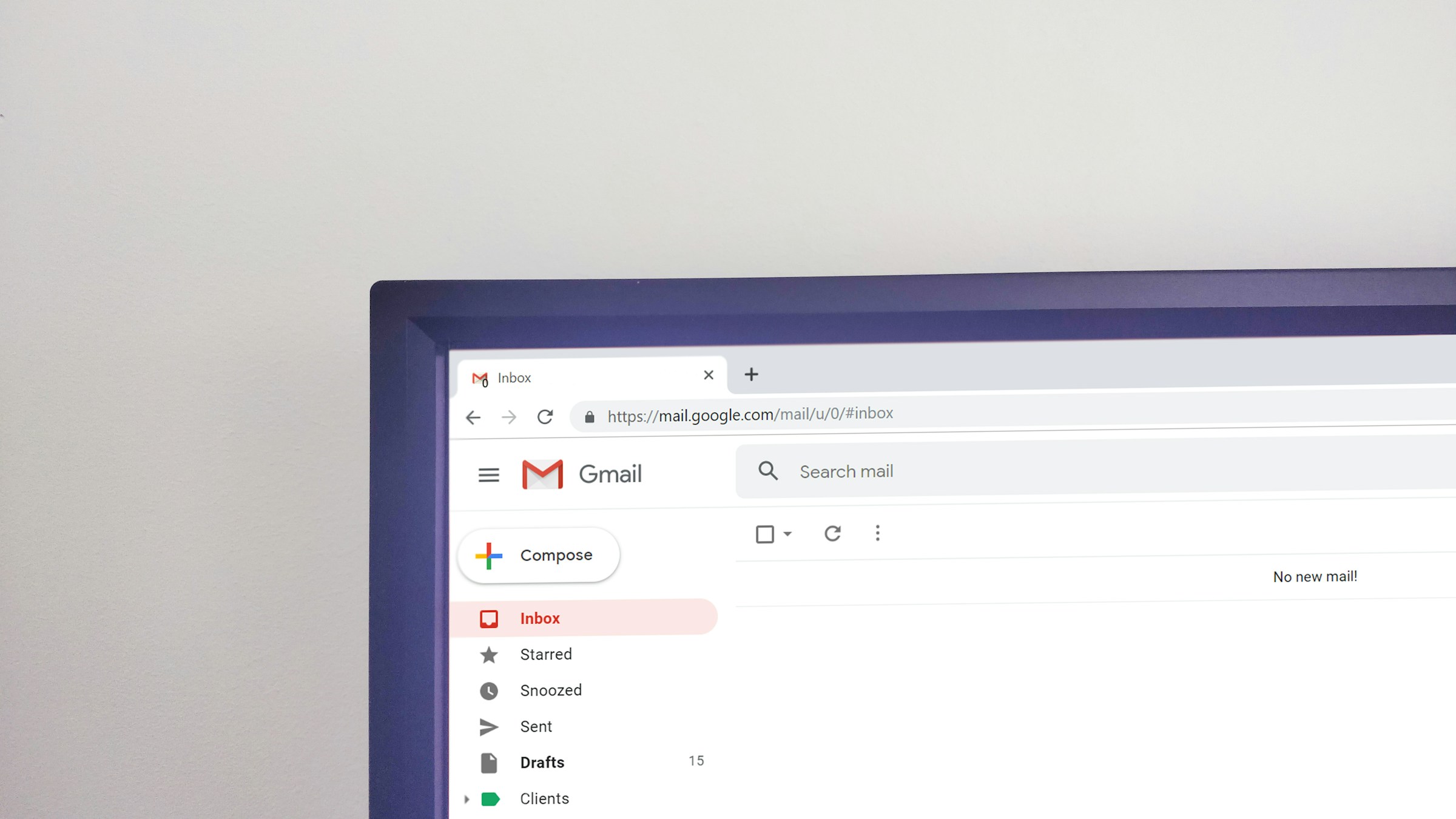 man checking his emails - Best Bulk Email Sender