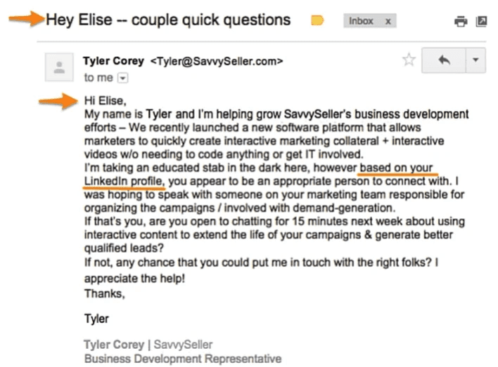 33 B2B Cold Email Best Practices for Better Conversions