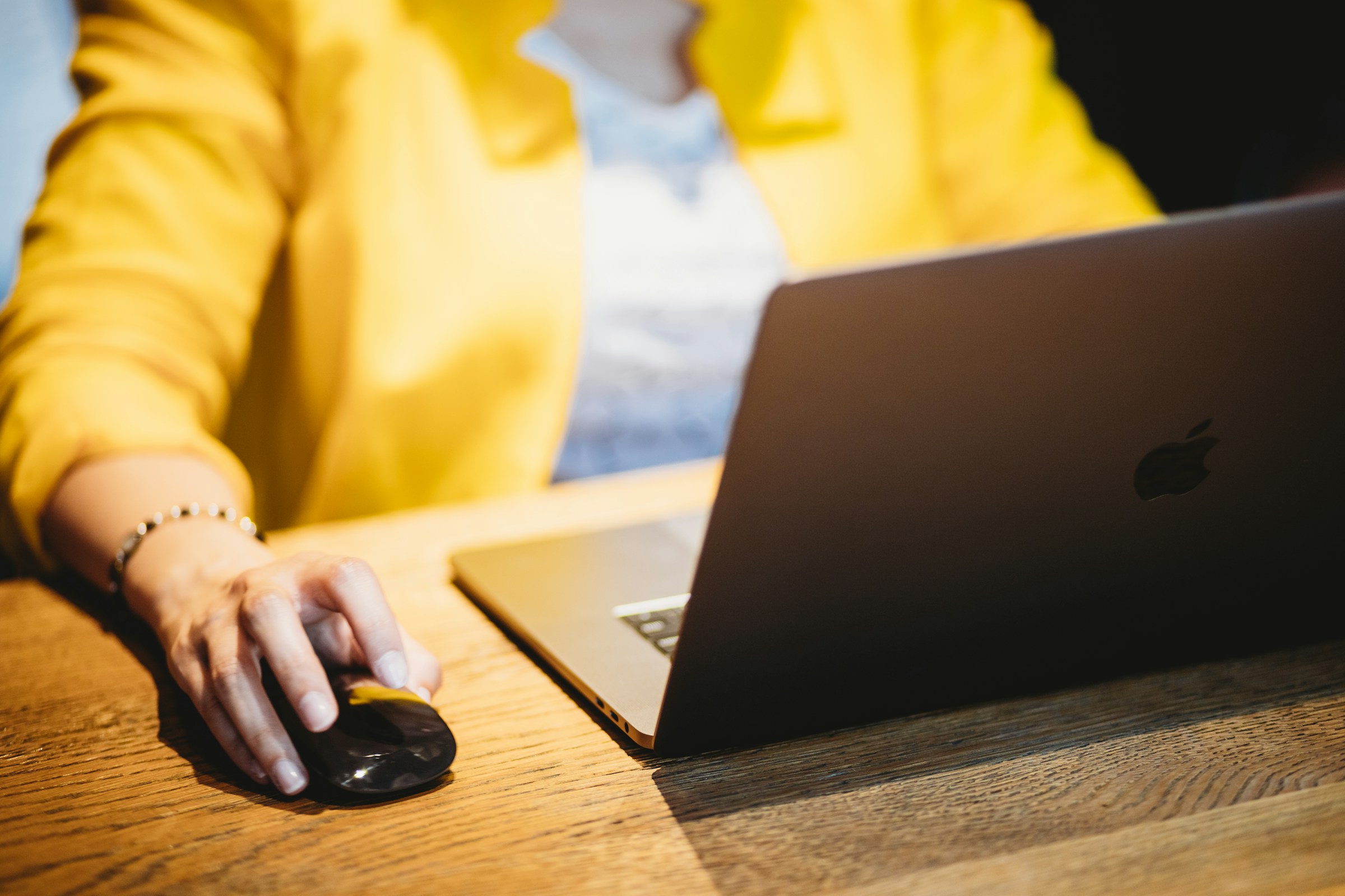 Person Using laptop - Cold Email Marketing Services